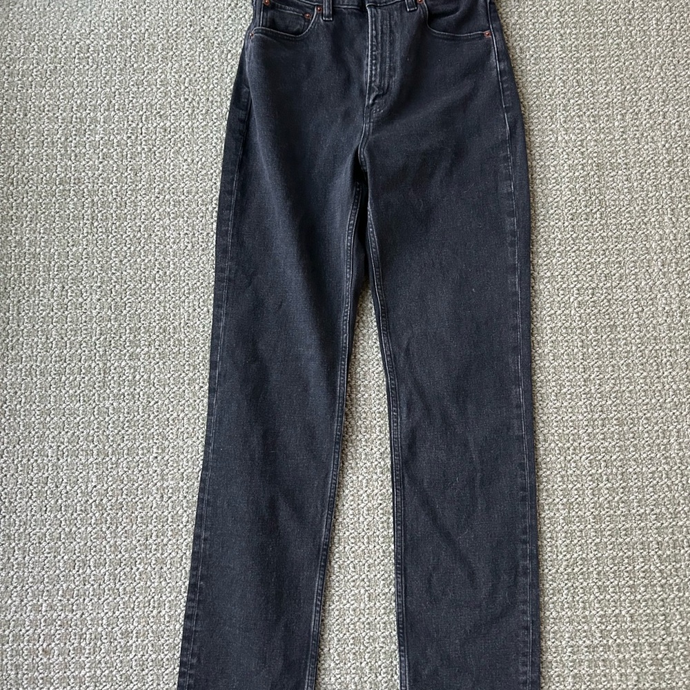 Abercrombie & Fitch Black Ultra High-Rise Jeans